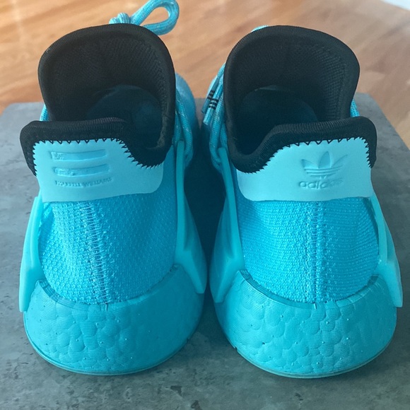 Pharrell X NMD Human Race “Aqua”ADIDAS boys size 5.5  woman’s size 7 - Picture 2 of 10